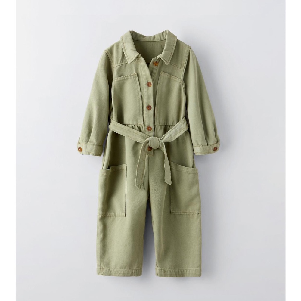 ZARA LONG FLOWY JUMPSUIT